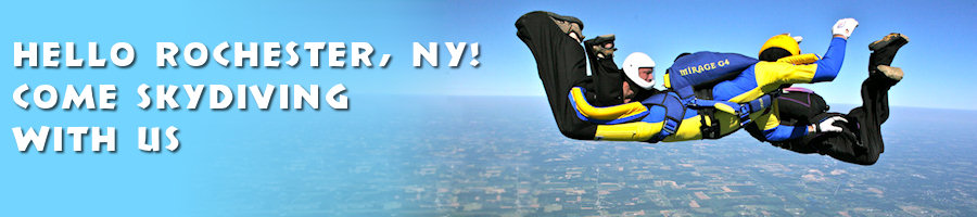 Skydiving in Rochester New York